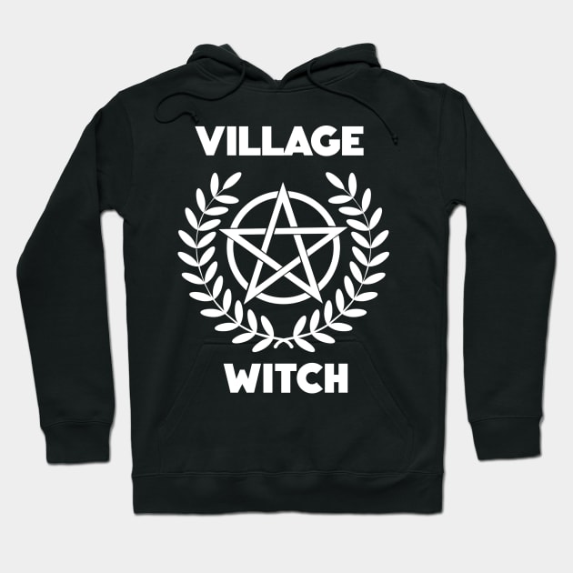 Village Witch Pentagram Hoodie by ballhard